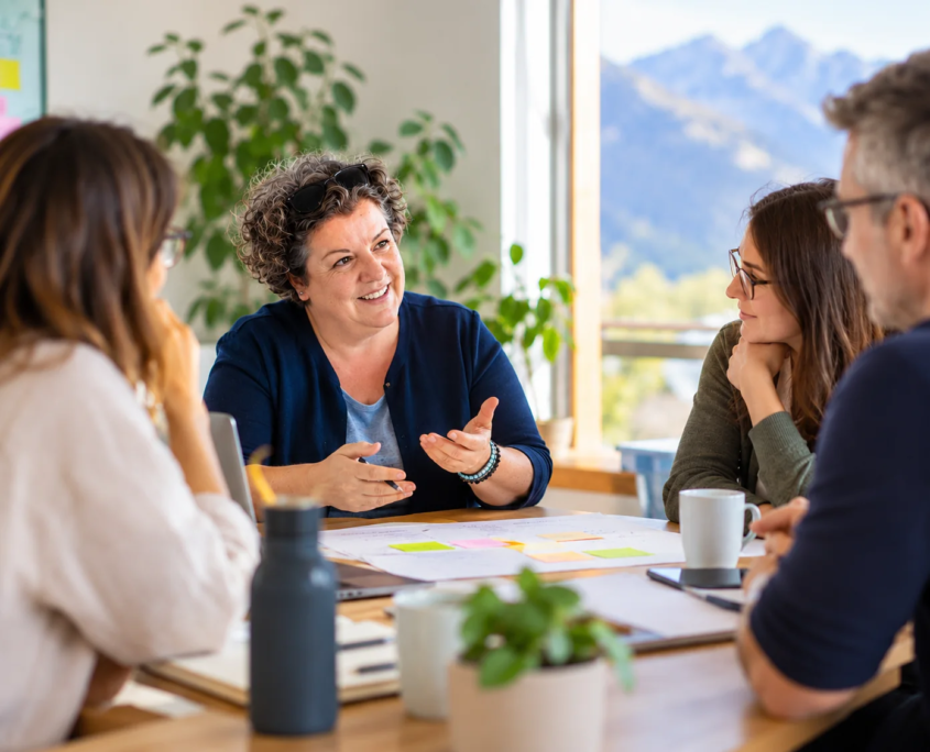 Edwige Taramarcaz, gestion de projet et transformation